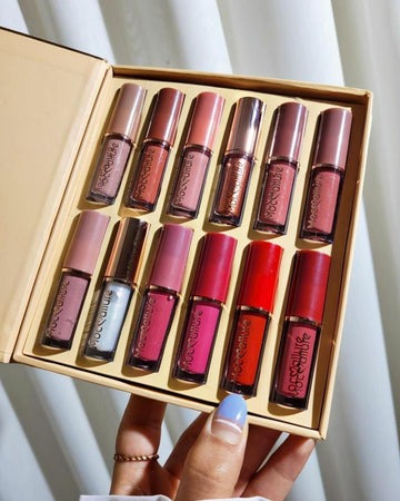 12 Colors Matte Liquid Lipstick Set